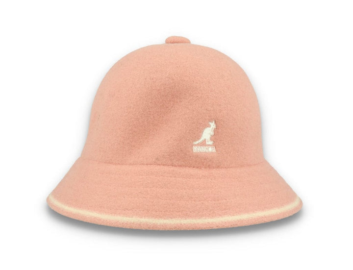 Kangol Stripe Casual Dusty Rose/Off White - LOKK