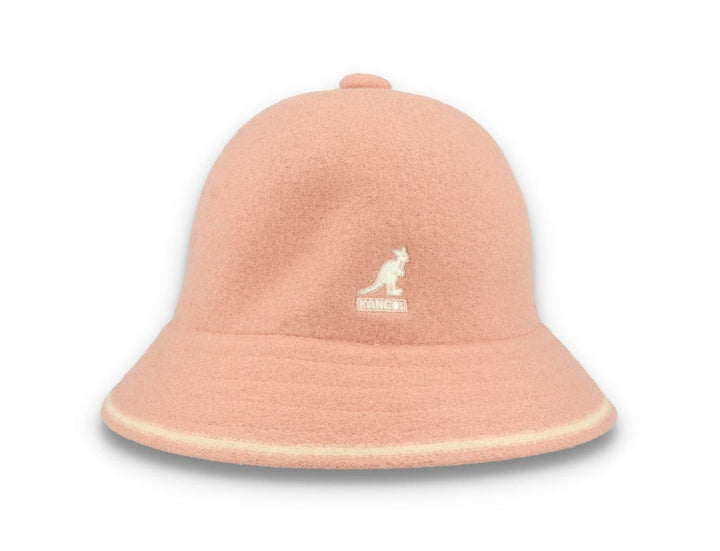 Kangol Stripe Casual Dusty Rose/Off White - LOKK