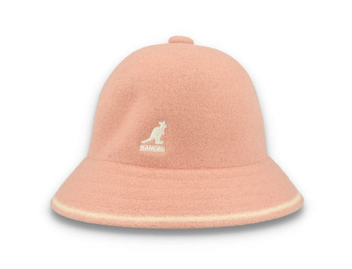 Kangol Stripe Casual Dusty Rose/Off White - LOKK
