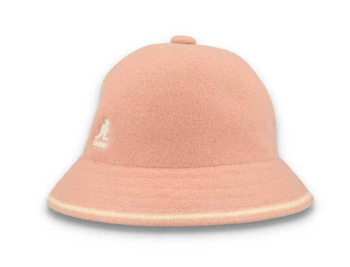 Kangol Stripe Casual Dusty Rose/Off White - LOKK