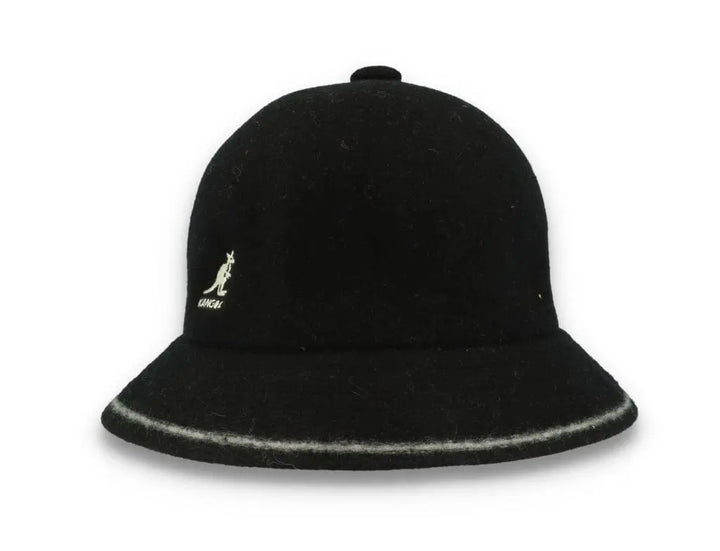 Kangol Stripe Casual Black/Off White - LOKK