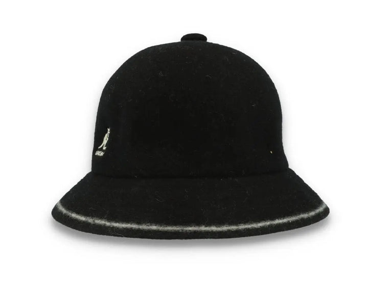 Kangol Stripe Casual Black/Off White - LOKK