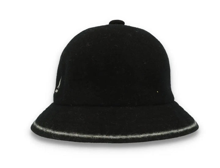 Kangol Stripe Casual Black/Off White - LOKK