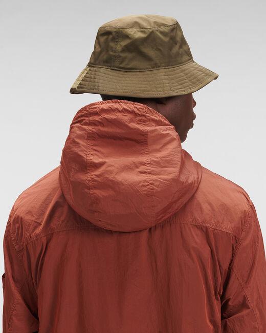 Hat Bucket C.P. Company Bucket Hat Ivy Green Chrome Garment Dyed C.P. Company