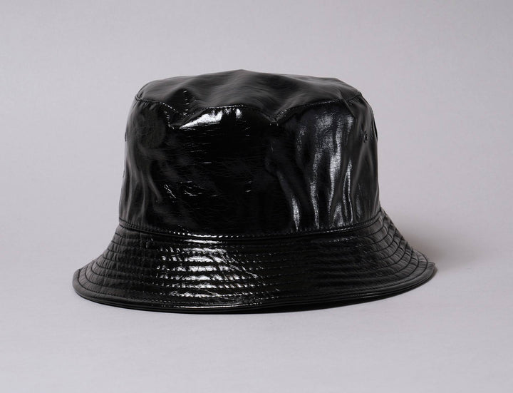Hat Bucket Kangol Future Bucket w/Earflaps Black Crinkle Kangol