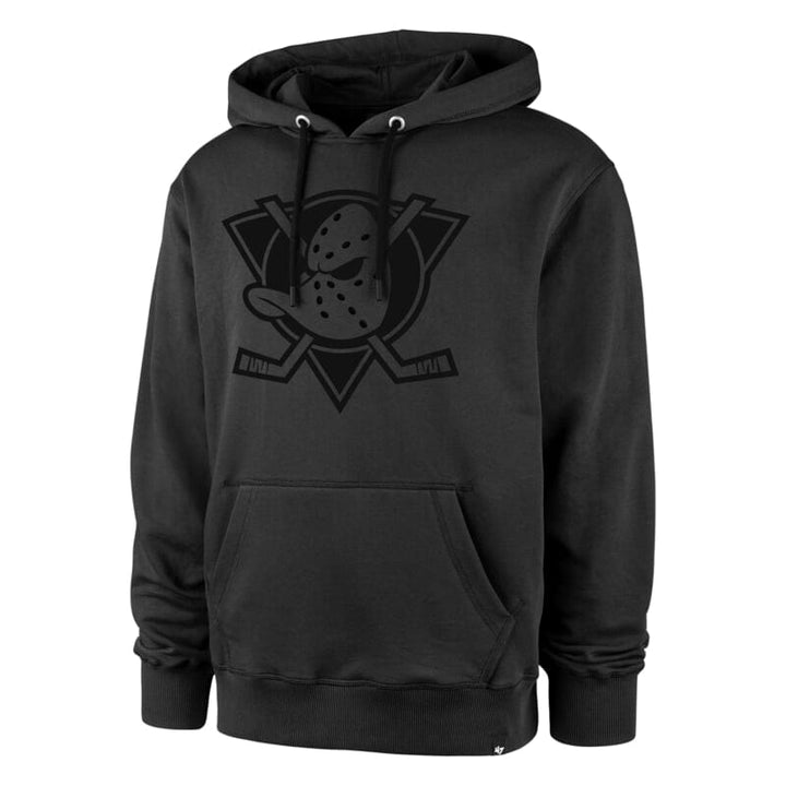 NHL Anaheim Ducks Burnside Imprint Hoodie Black/Black - LOKK
