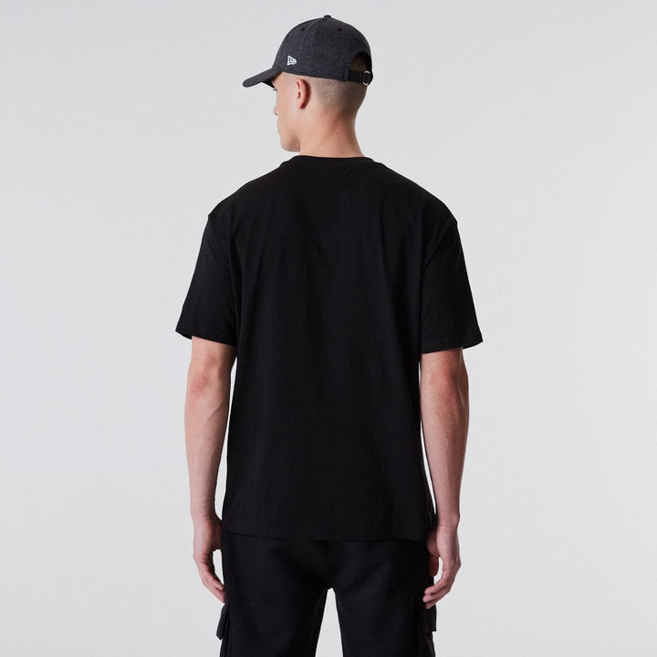 League Essentials Oversized Tee Los Angeles Dodgers Black/White - LOKK