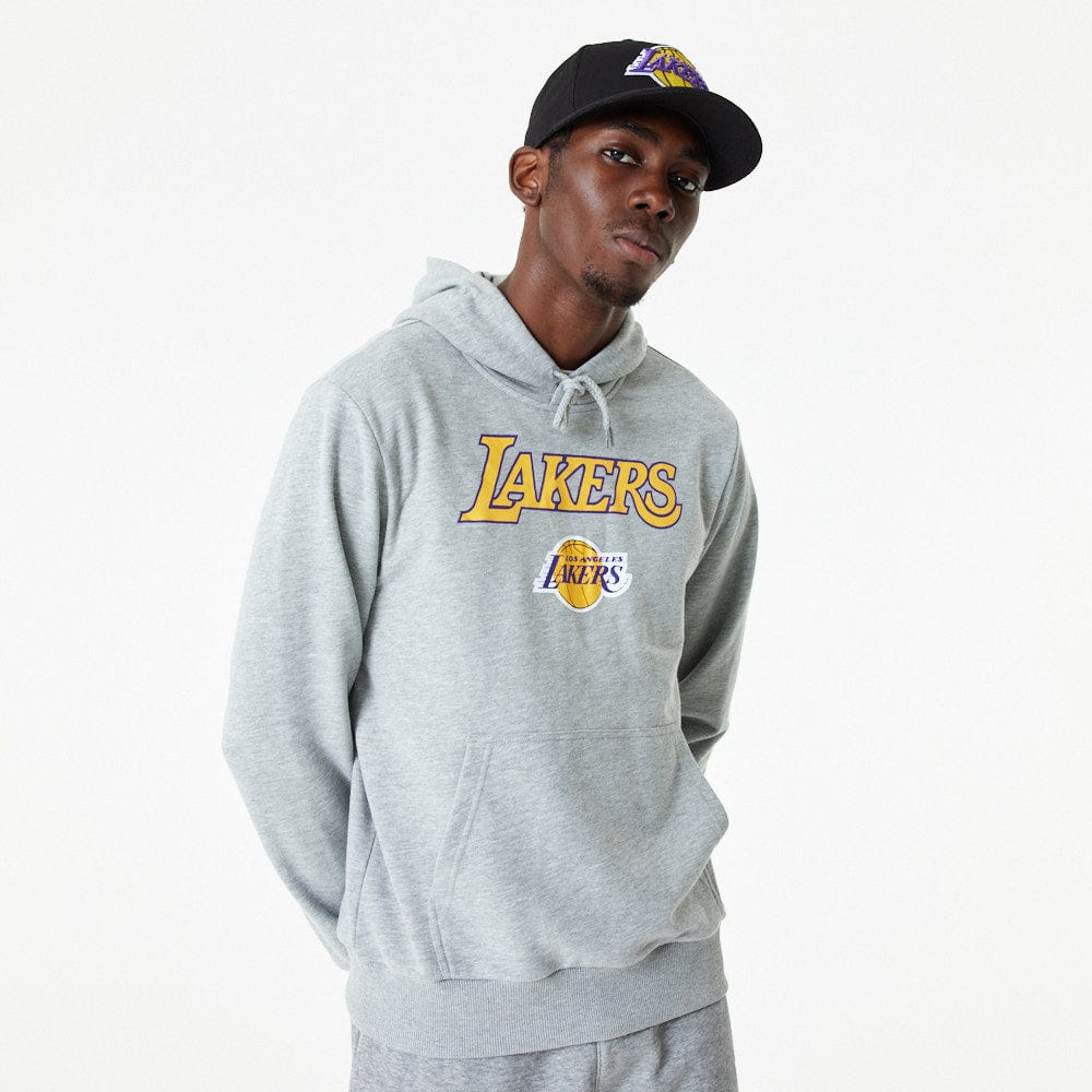 NBA Team Logo New York Yankees Los Angeles Lakers Grey - LOKK