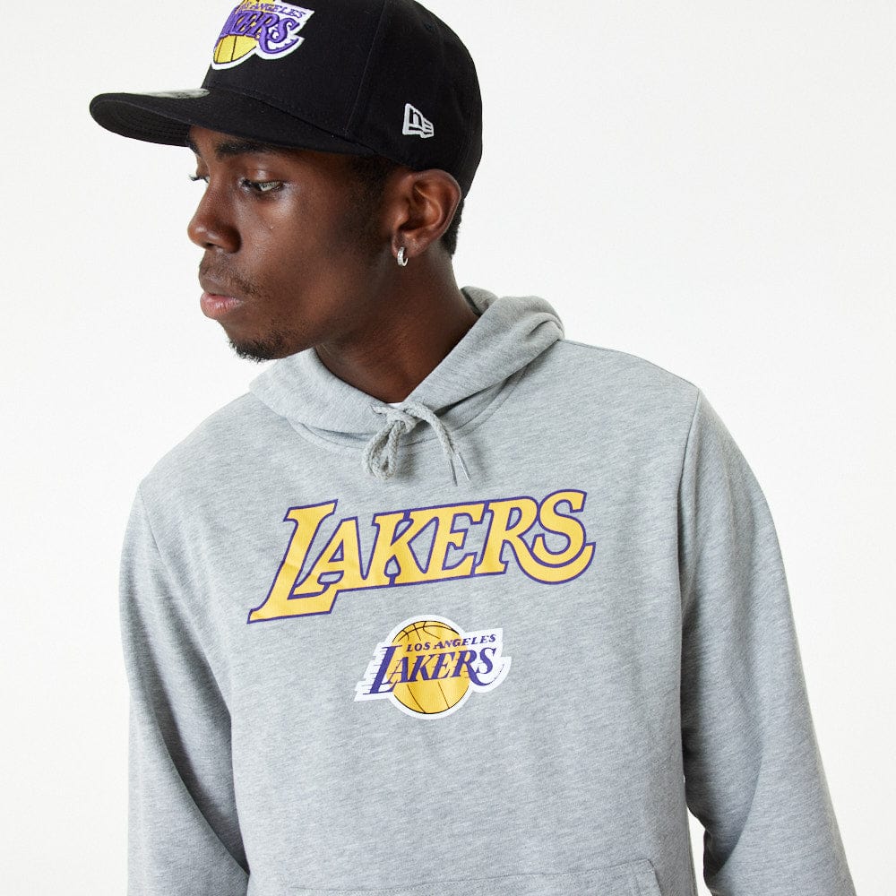 NBA Team Logo New York Yankees Los Angeles Lakers Grey - LOKK