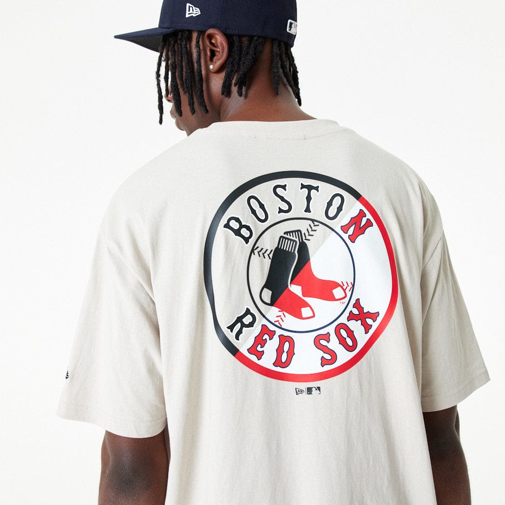 MLB Team Graphic Boston Red Sox Stone/Black - LOKK