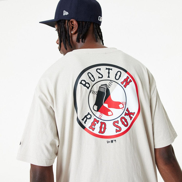 MLB Team Graphic Boston Red Sox Stone/Black - LOKK