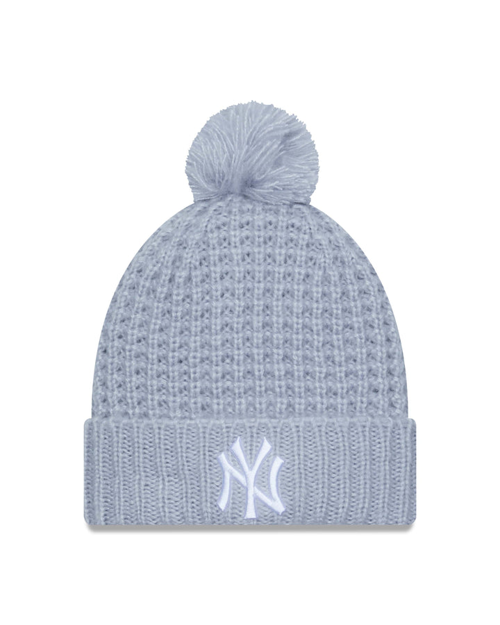 Womens Cosy Pom Beanie New York Yankees - LOKK