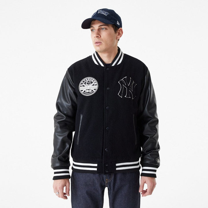 MLB Large Logo Varsity Jacket New York Yankees - LOKK