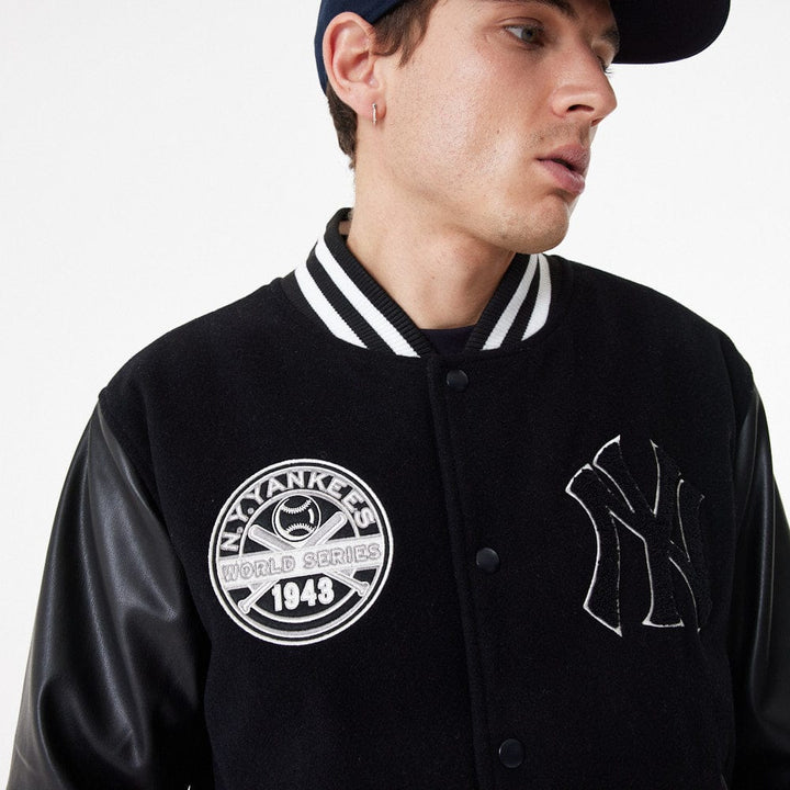 MLB Large Logo Varsity Jacket New York Yankees - LOKK