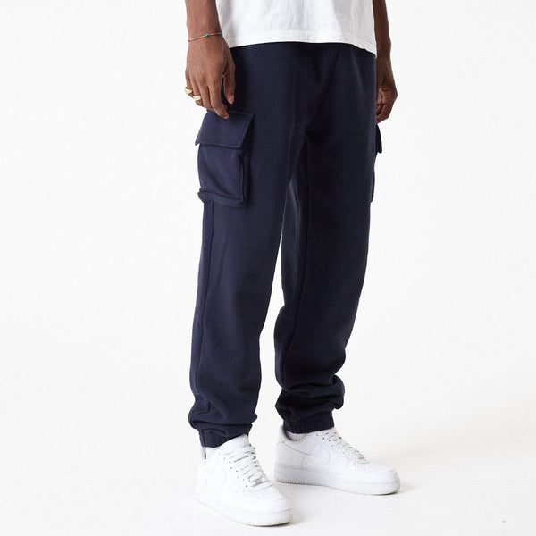 New Era Lifestyle Cargo Jogger Navy/Cardinal - LOKK