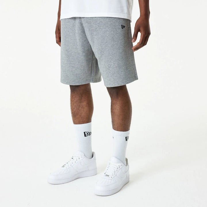 New Era Essentials Short Heather Grey - LOKK