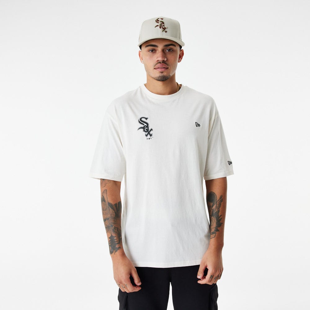 MLB Baseball Graphic Oversized Tee Chicago White Sox - LOKK