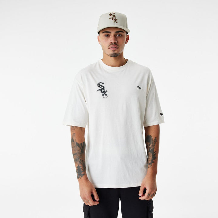 MLB Baseball Graphic Oversized Tee Chicago White Sox - LOKK