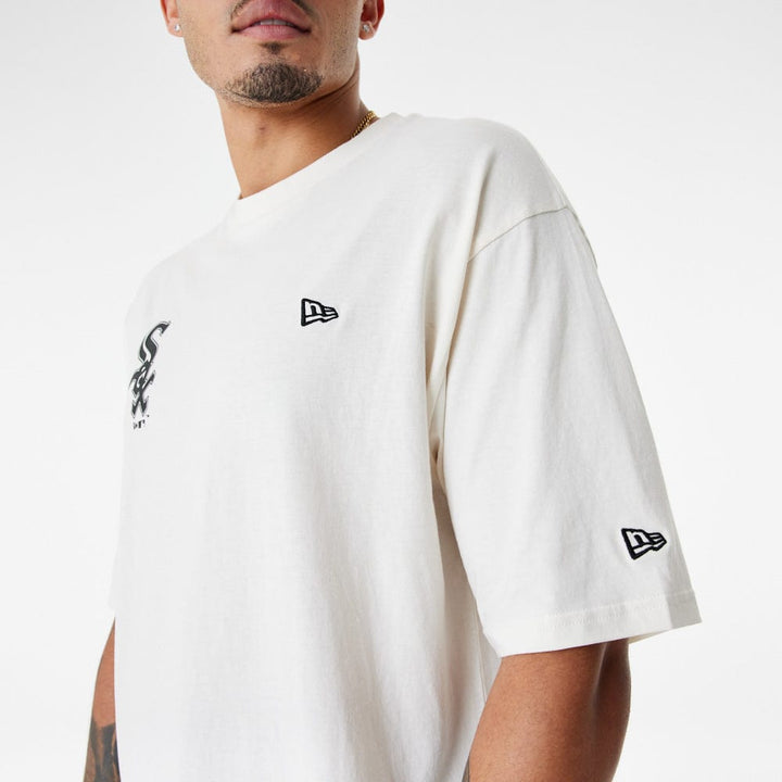 MLB Baseball Graphic Oversized Tee Chicago White Sox - LOKK