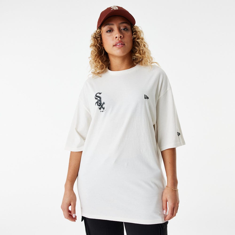MLB Baseball Graphic Oversized Tee Chicago White Sox - LOKK