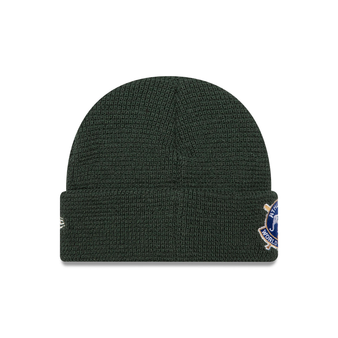 Short Beanie Oakland Athletics Dark Green