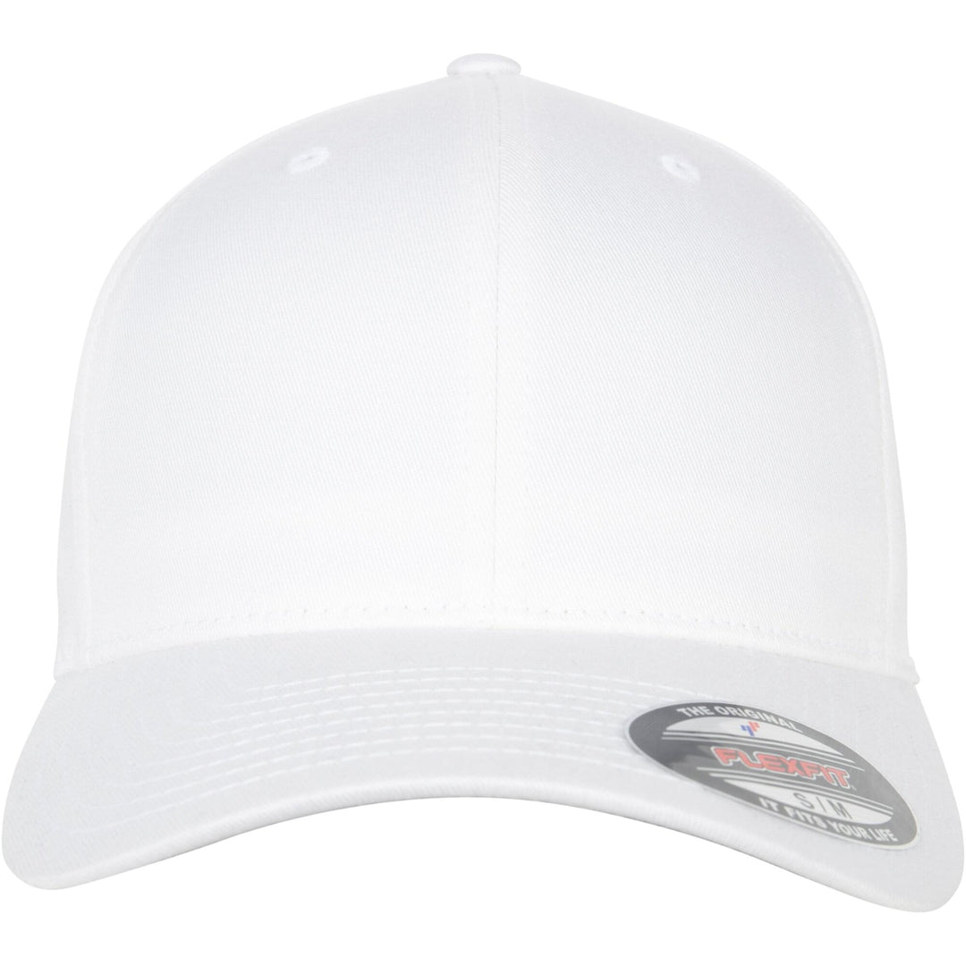 Organic Cap Flexfit Cotton White 6277OC