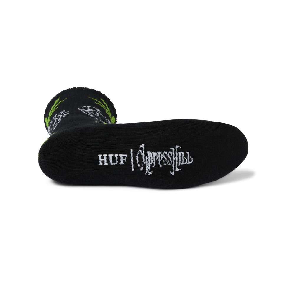 Compass Plantlife Sock Black - LOKK