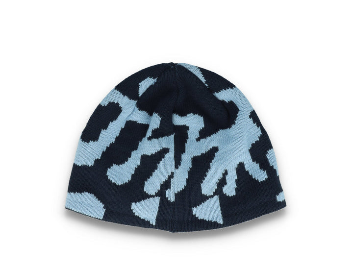 Gramicci Burly Running Man Beanie Splatter Blue