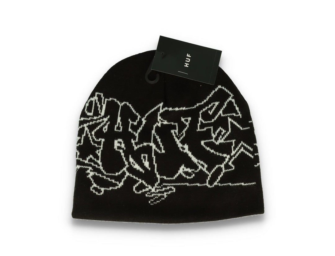 Outlines Skull Beanie Black