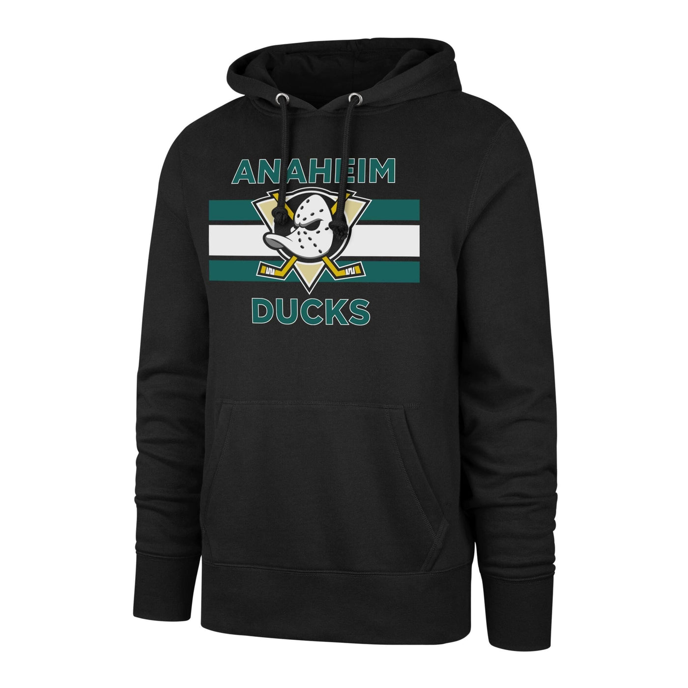NHL Anaheim Ducks Burnside Imprint Hoodie Black/Teal
