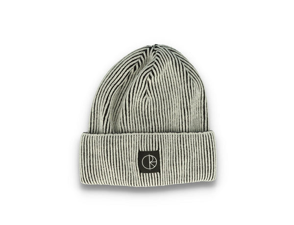 Polar Lines Merino Wool Beanie White