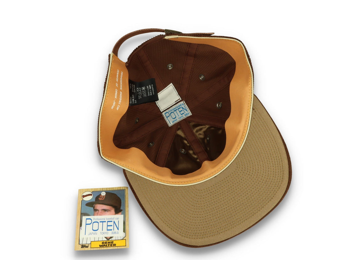 Poten Cap Cole & Velvet Brown - LOKK