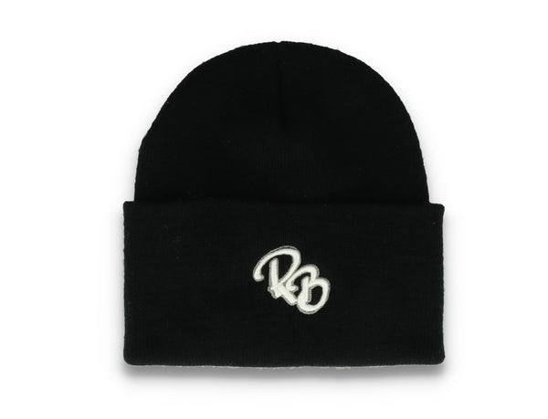 LOKK X RADIO BORGEN Cuff Beanie Black/Grey/White - LOKK