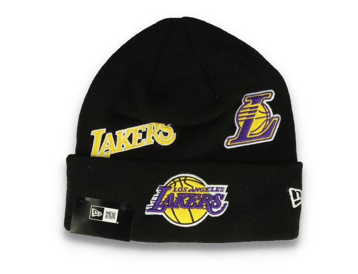 Multi Patch Beanie Los Angeles Lakers - LOKK