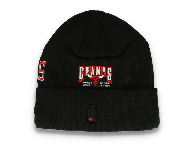 Multi Patch Beanie Chicago Bulls - LOKK