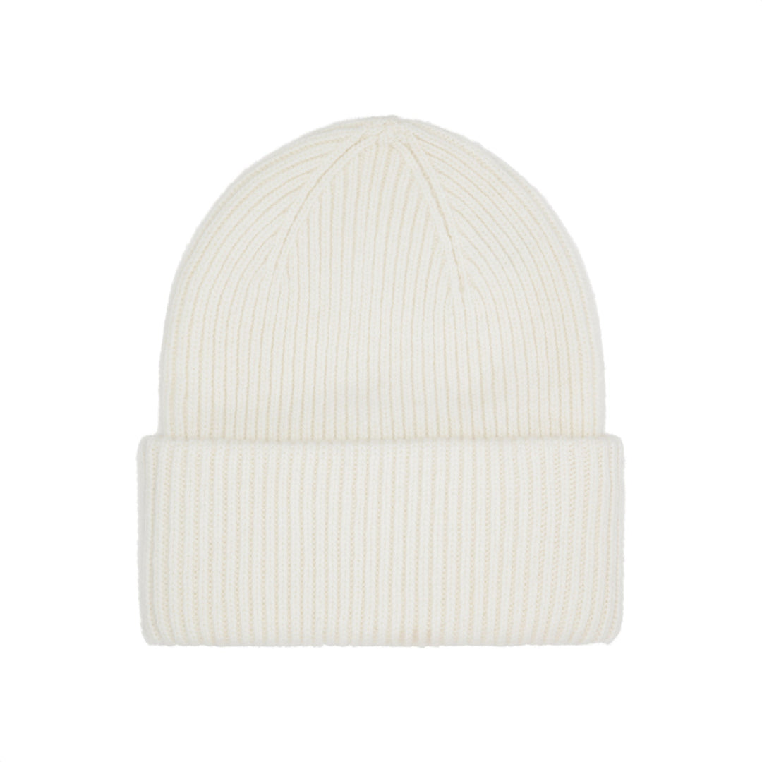 Merino Wool Hat Optical White - LOKK