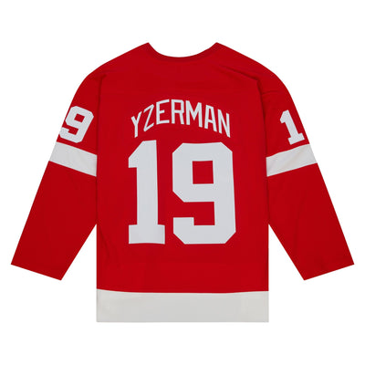NHL Swingman Jersey Steve Yzerman 96 Scarlet Red Detroit Red Wings