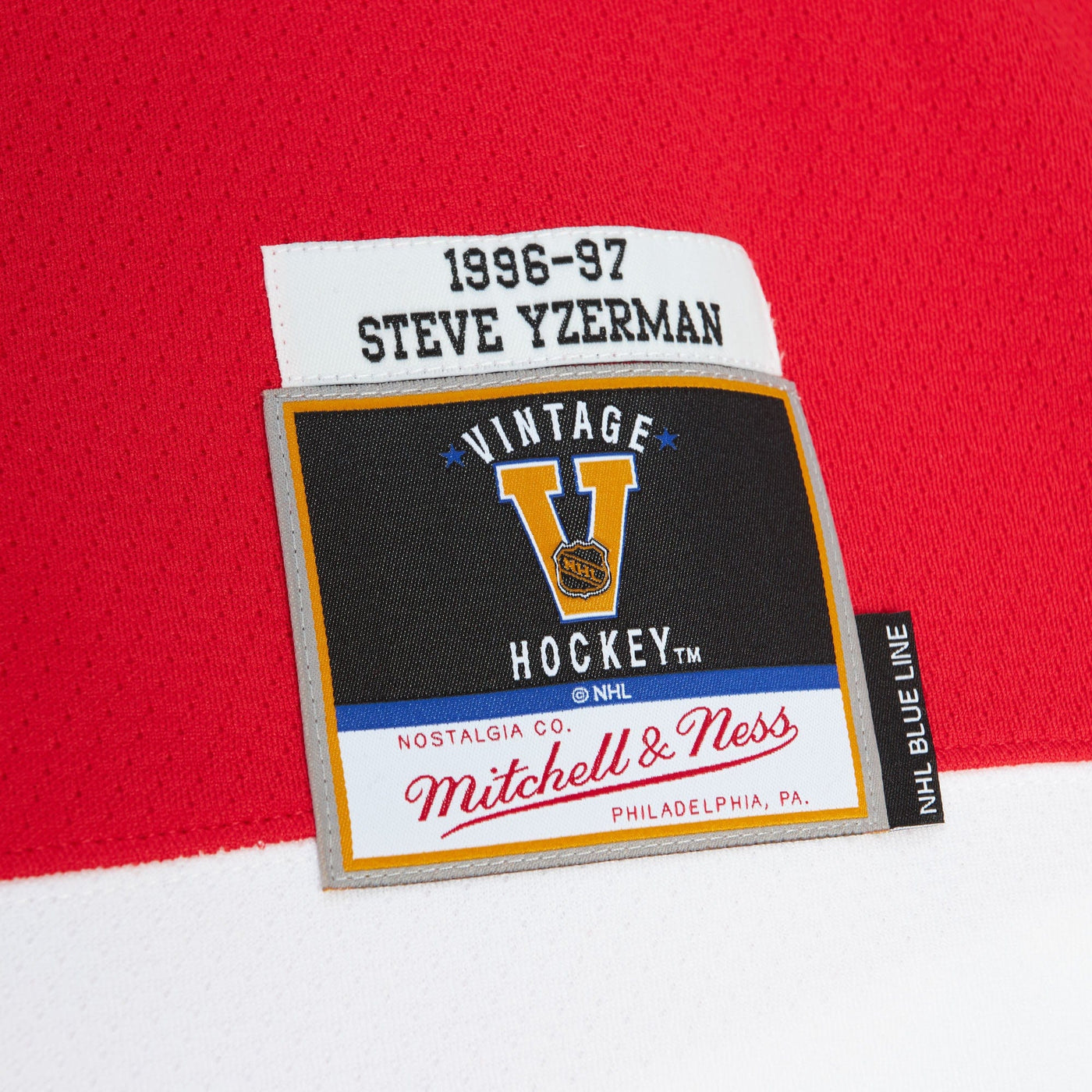 NHL Swingman Jersey Steve Yzerman 96 Scarlet Red Detroit Red Wings
