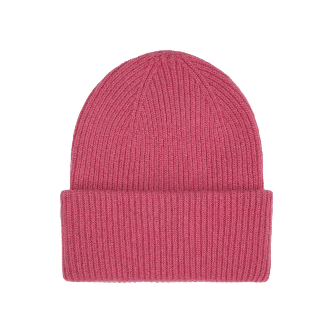 Merino Wool Hat Raspberry Pink - LOKK
