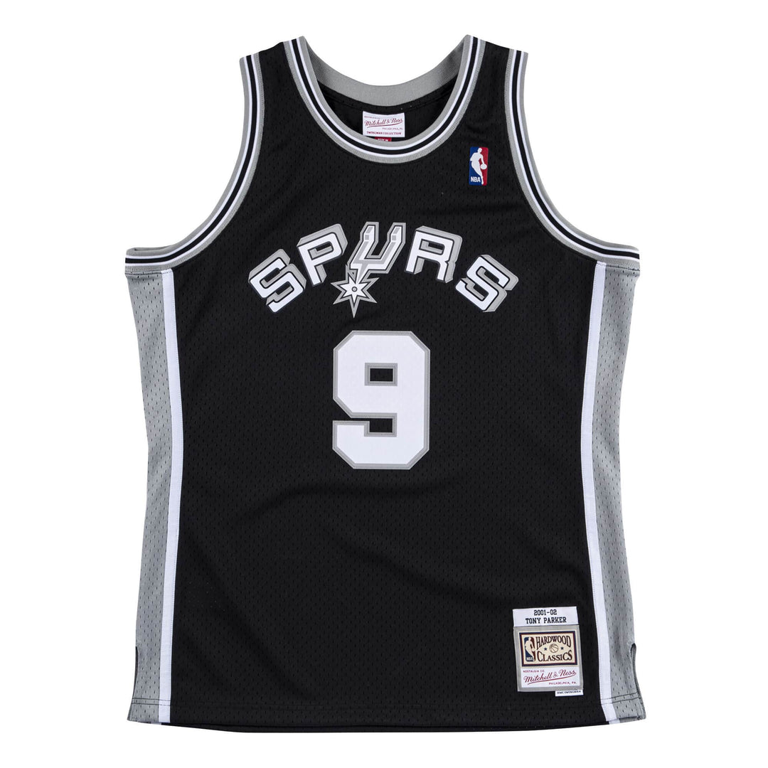 NBA Swingman Jersey San Antonio Spurs Tony Parker 01 Black - LOKK