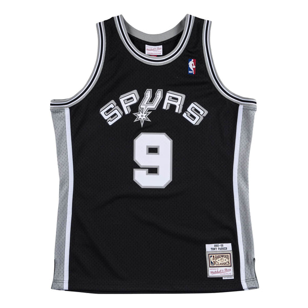 NBA Swingman Jersey San Antonio Spurs Tony Parker 01 Black - LOKK