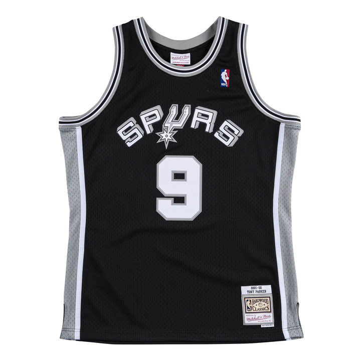 NBA Swingman Jersey San Antonio Spurs Tony Parker 01 Black - LOKK