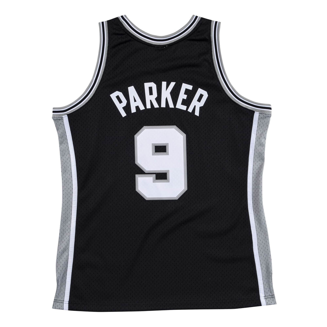 NBA Swingman Jersey San Antonio Spurs Tony Parker 01 Black - LOKK