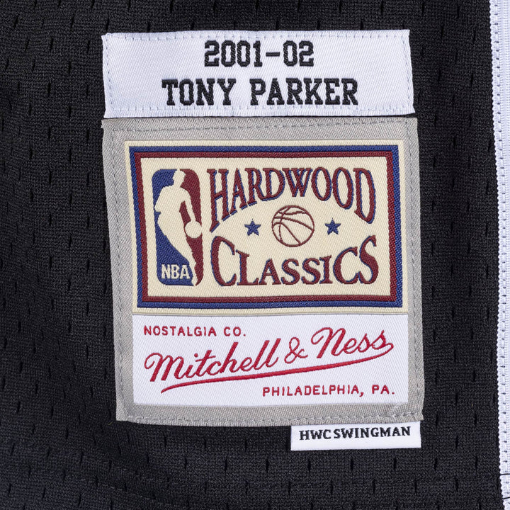 NBA Swingman Jersey San Antonio Spurs Tony Parker 01 Black - LOKK