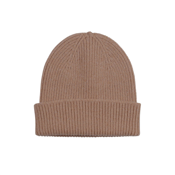 Merino Wool Beanie Sahara Camel - LOKK