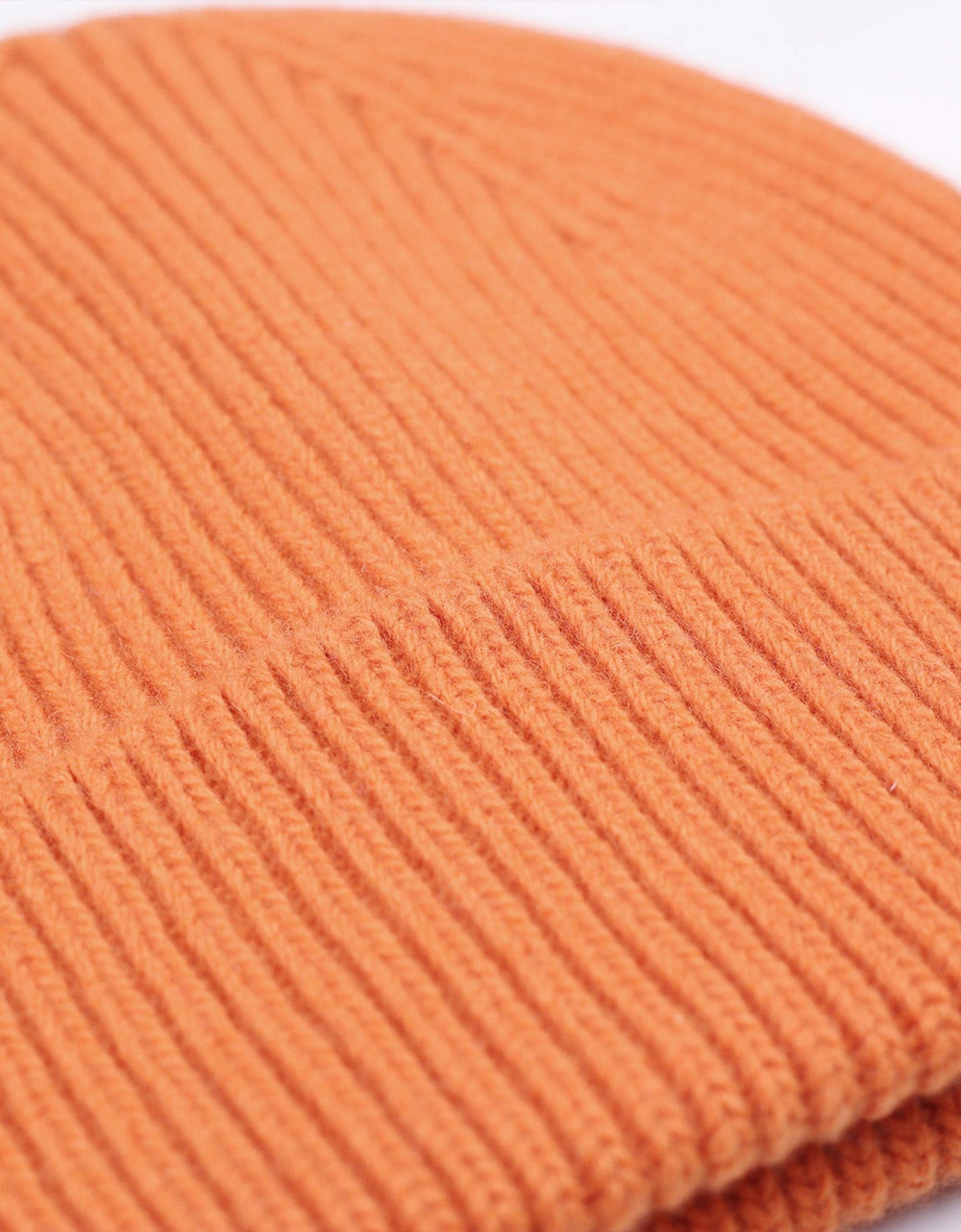 Merino Wool Beanie Sandstone Orange - LOKK