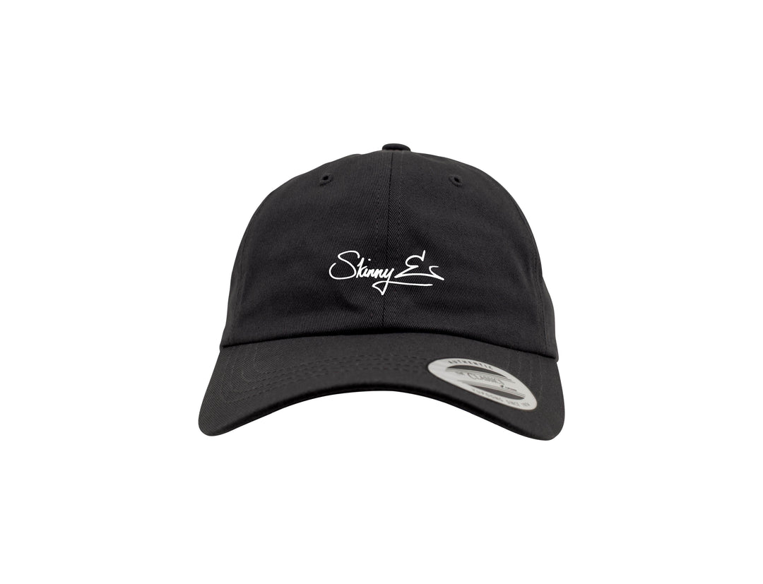 Skinny E Dad Cap Black/White - LOKK