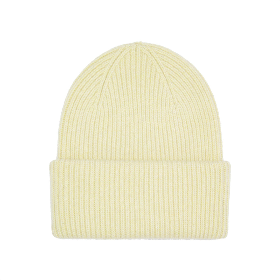 Merino Wool Hat Soft Yellow - LOKK