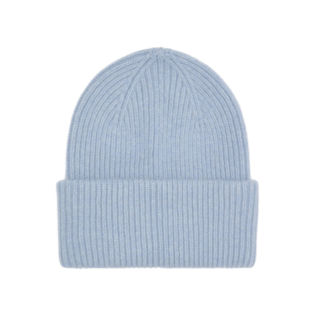 Merino Wool Hat Stone Blue - LOKK