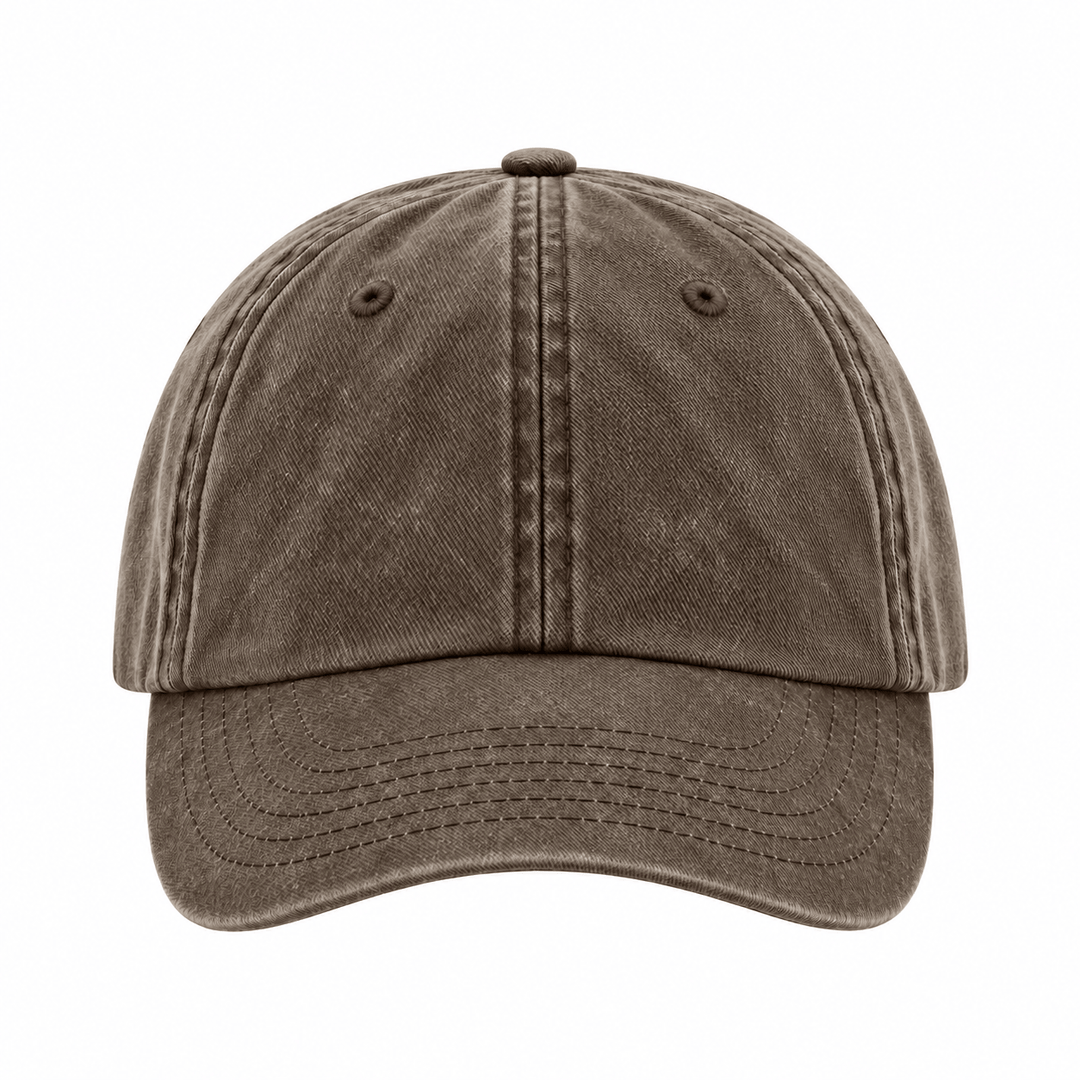 Low Profile Vintage Cap Brown Beechfield Beechfield
